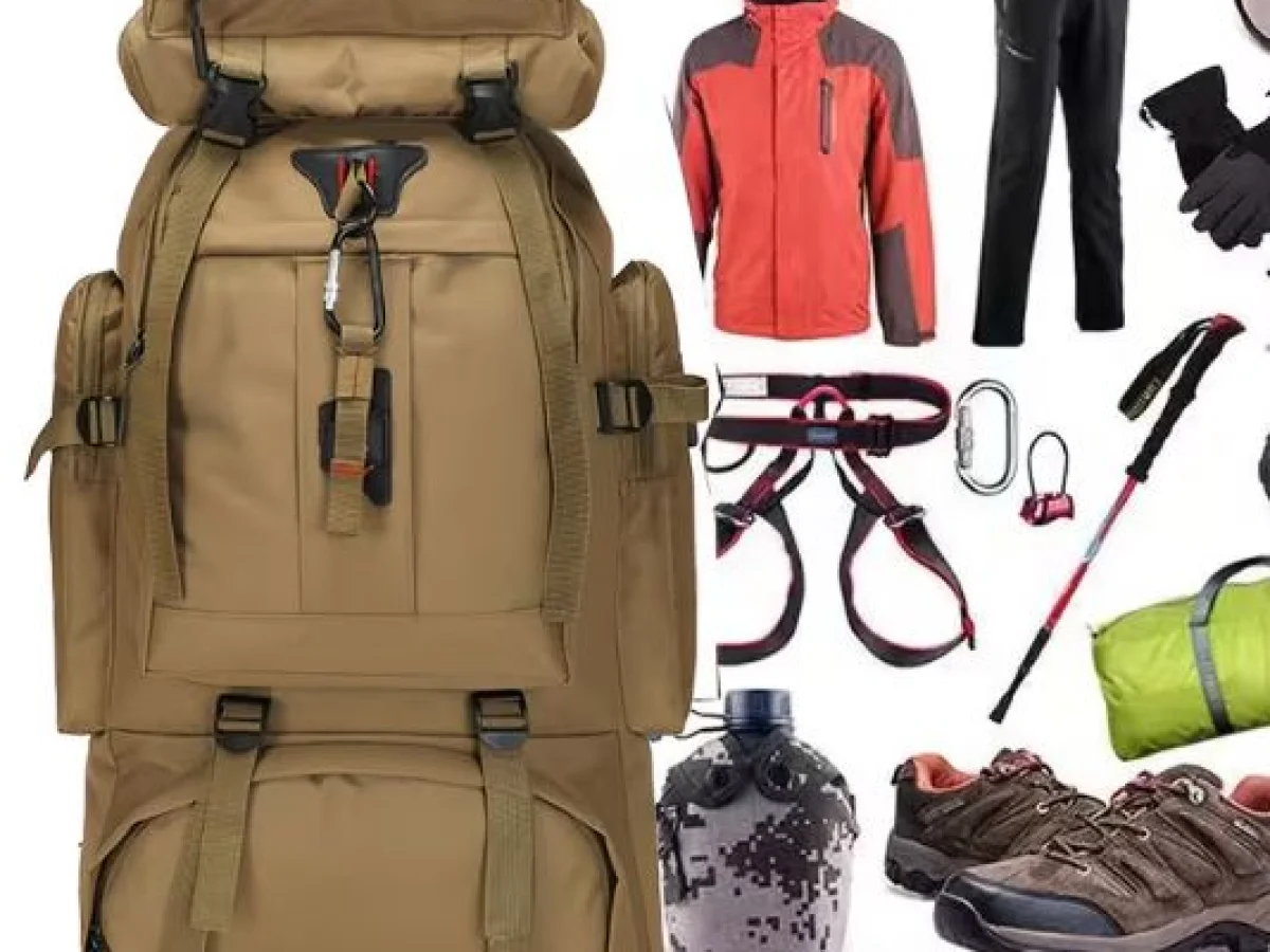 80L Large Capacity High Quality Tactical Backpack