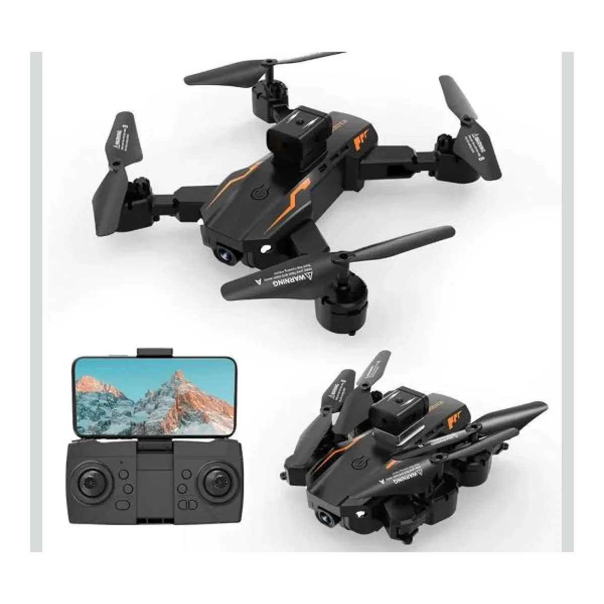 Drone with 1.5 km flight range. 4K HD camera