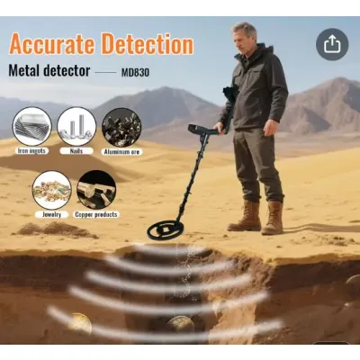 Metal Detector Underground Depth Scanner Search High Precision Detector