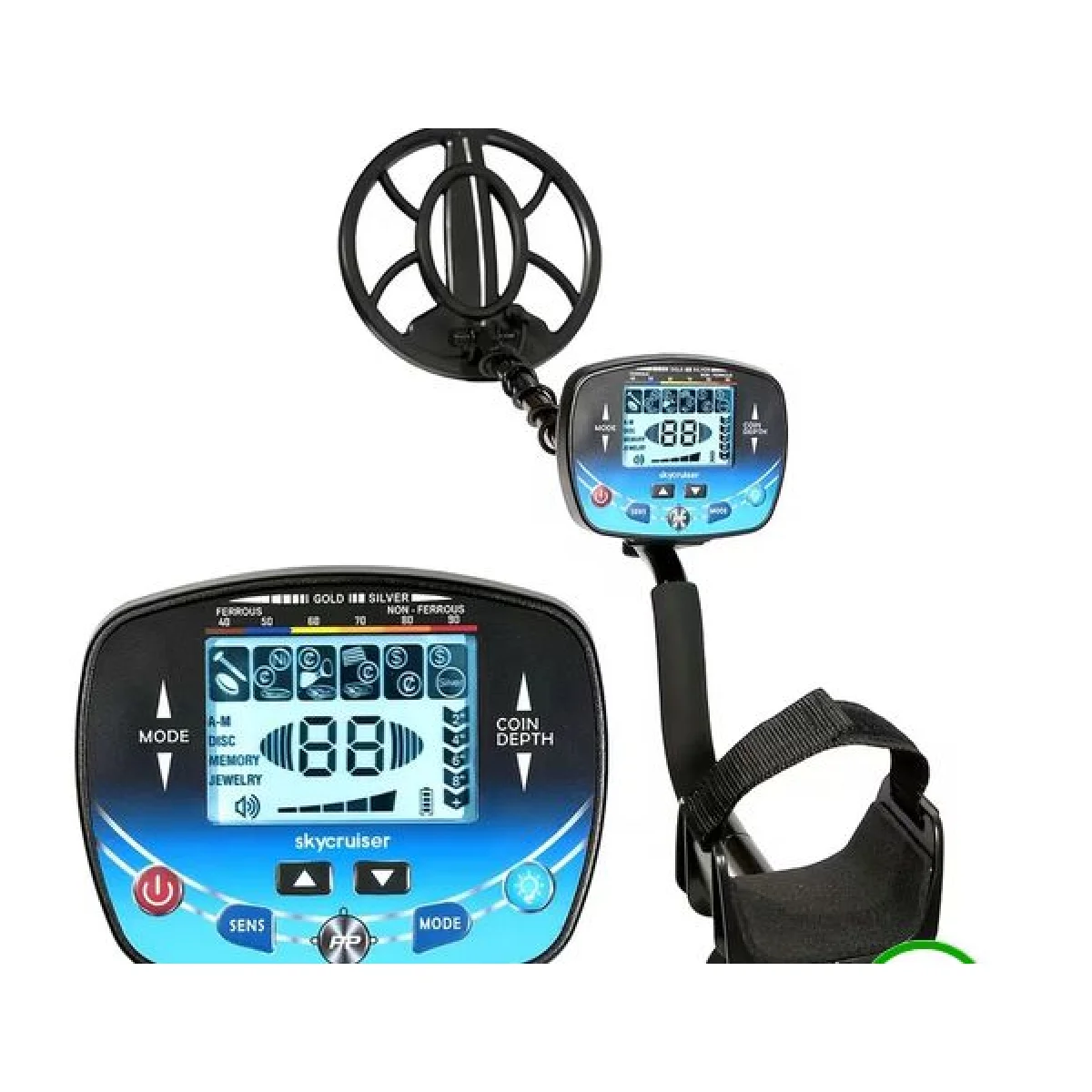 Professional Metal Detector Capable of Reaching Depths of 2.5 Meters