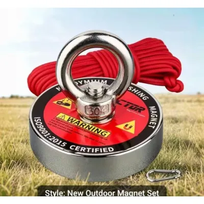 Heavy-Duty Magnetic Hook - 1000cm-393.7in - Special Rope Kit