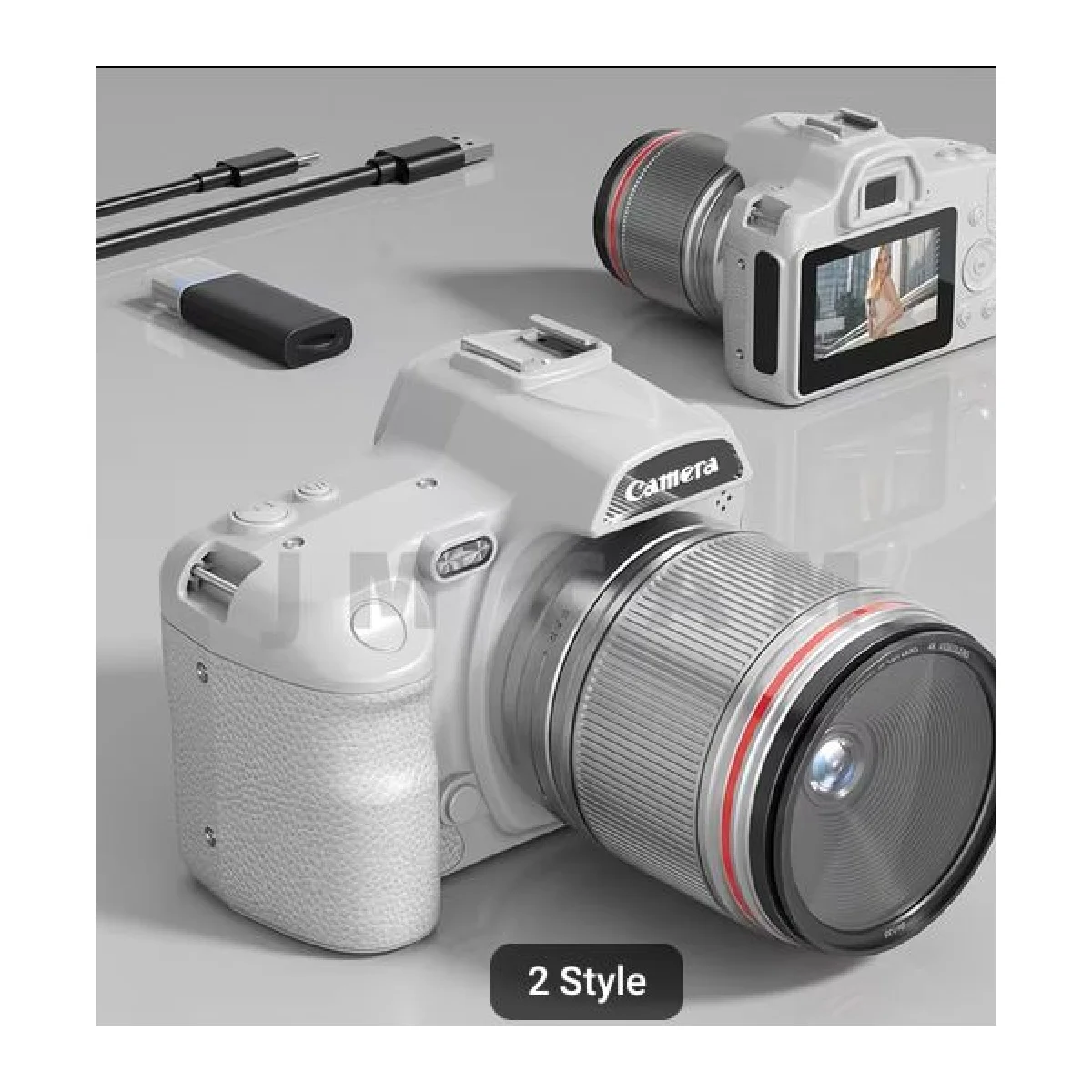 4K Vlogging Camera, 64MP UHD Digital Camera with Night Vision