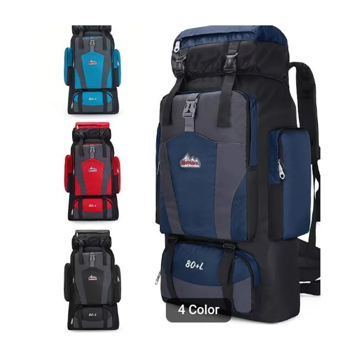 Leisure Hiking Backpack, Large Capacity Backpack And Multiple Pockets