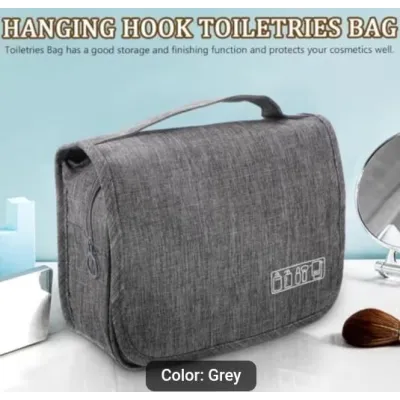 Travel Toiletry Bag Hanging Cosmetic Organizer for Women And Men Waterproof Makeup And Toiletry Bag