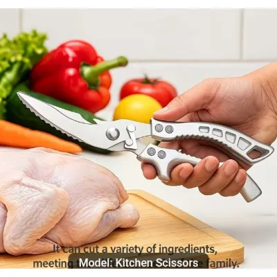 Stainless Steel Multi-Functional Kitchen Shears,